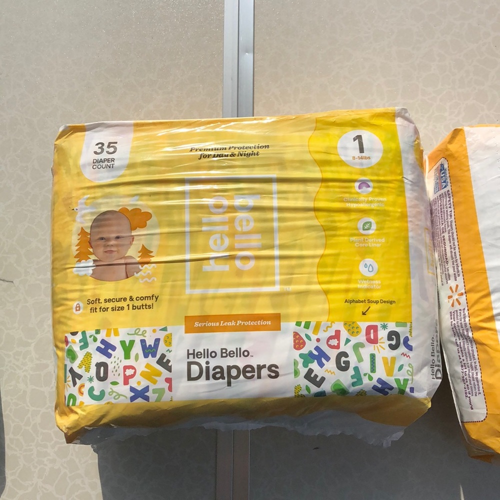 Size 1 diapers